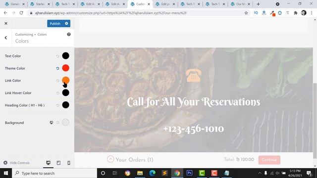WordPress Project - Food Store смотреть онлайн