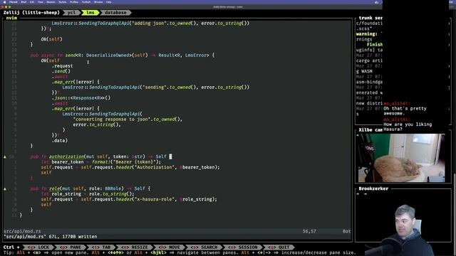 Stream archive: Creating an LMS web app with Yew.rs and Rust stream 35 (2023-03-27) смотреть онлайн