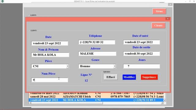 #N°13 APPLICATION EXCEL DE GESTION HÔTELIERE #Excel #Cellule #Fonction #Calcul #Tableau #TCD смотреть онлайн