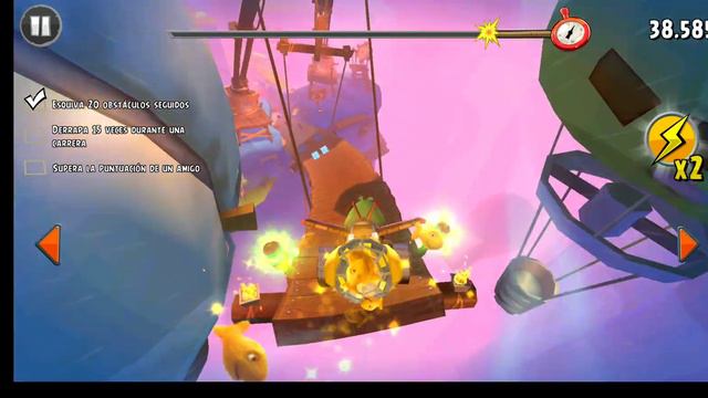 Angry Birds Go! 1.0.1 - Bigotes vs. Contrarreloj - Tercera Zona смотреть онлайн