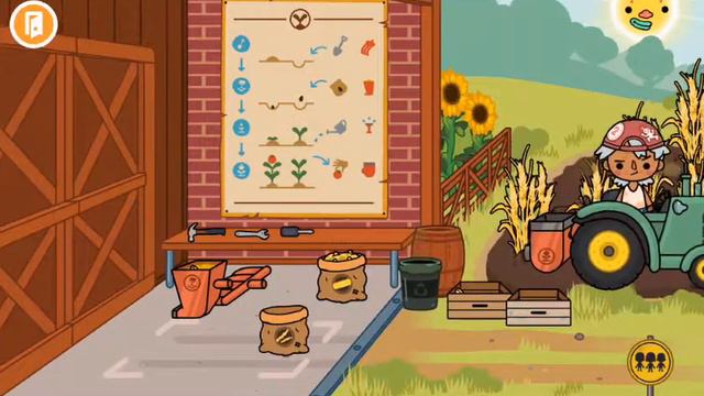 Обзор игры Toca Boca: Farm смотреть онлайн