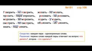 Руский язык учебник. 3 класс. Часть 2. Канакина В. П. Упраж.181 ответы