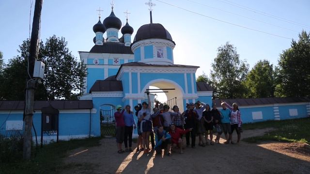 Селигер 2015. Кравотынь. У церкви. смотреть онлайн