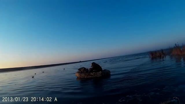 Охота на северную утку 15.10.2015г. -10градусов, смотреть онлайн