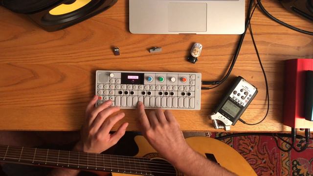 Looping a classical guitar on the op-1 смотреть онлайн