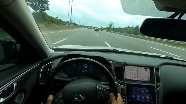 Q50 3.7 vs Q60s | POV DRIVE :Cutting Up In Traffic