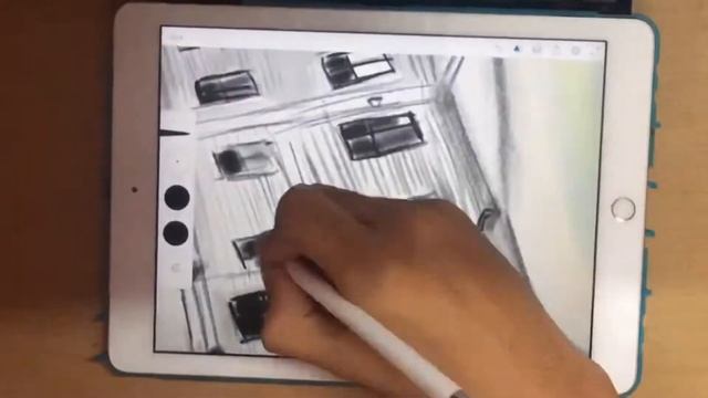 Pennsylvania - Apple Pencil Drawing смотреть онлайн