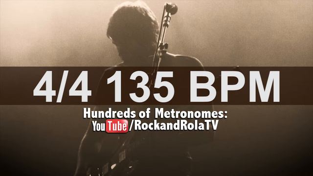 🔴 135 BPM Ian Brit Pop Metronome смотреть онлайн