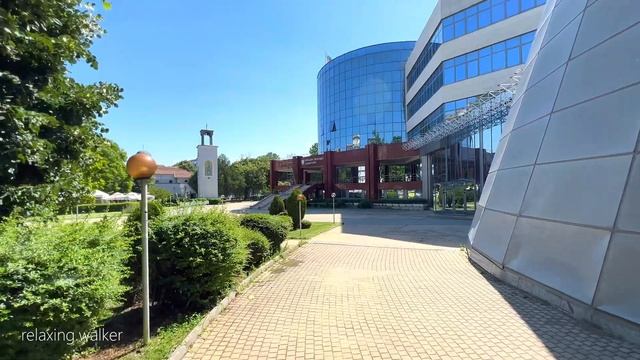 BURGAS TODAY. Bulgaria In 4K HDR. Walk Through The Amazing City