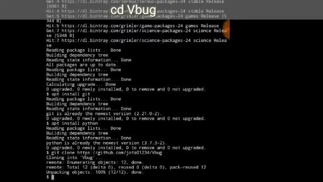 Termux : สอนติิดตั้ง Vbug Maker смотреть онлайн