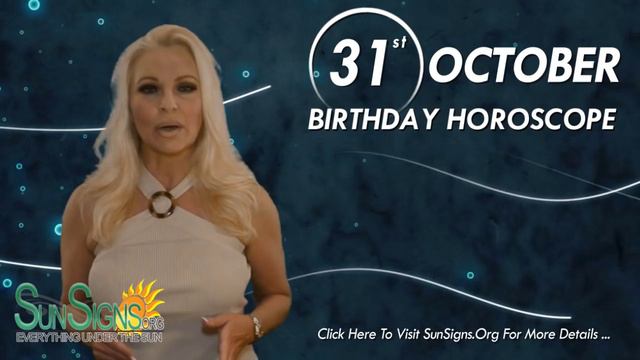 October 31st Zodiac Horoscope Birthday Personality - Scorpio - Part 1 смотреть онлайн