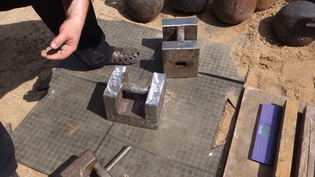 ОБЗОР САМОДЕЛЬНЫХ КВАДРАТНЫХ ГИРЬ REVIEW OF HOMEMADE SCALE WEIGHTS FOR TRAINING смотреть онлайн