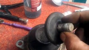 Ремонт подушки двигателя Ауди 100 с3 своими руками