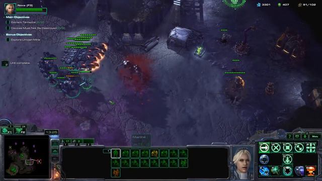 Starcraft 2: Nova Covert Ops - Let's Play Part 9: Night Terrors [Brutal] смотреть онлайн