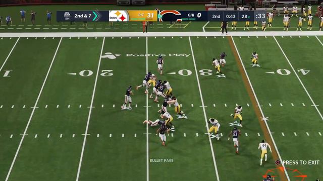 Pittsburgh Steelers At Chicago Bears Game 2045 Season смотреть онлайн