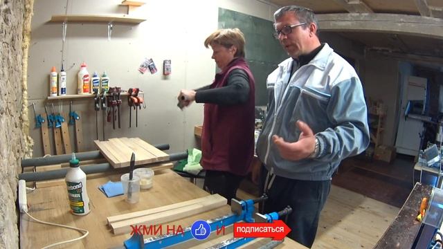 Как клеить деревянный щит своими руками смотреть онлайн