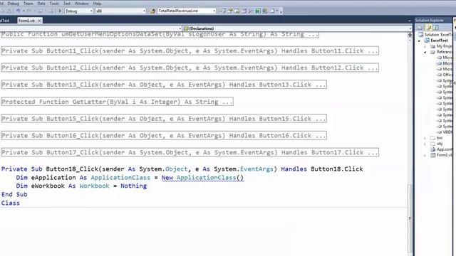 VB NET How to fix error Interop type 'ApplicationClass' cannot be embedded Use the applicable in смотреть онлайн