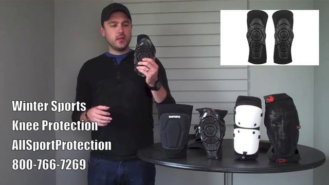 Knee Protection for Snowboarding & Skiing, Winter Sports смотреть онлайн