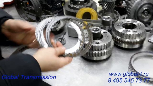 Ремонт АКПП SsangYong BTR DSI-6 M11 смотреть онлайн
