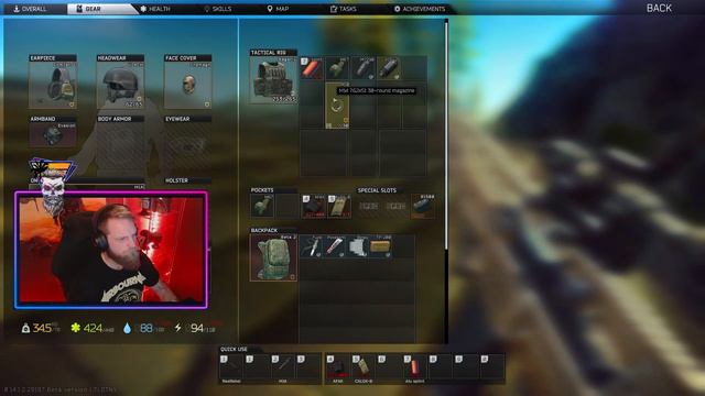 Live - Tarkov - Lvl 44 Getting Tarkoved all night. смотреть онлайн