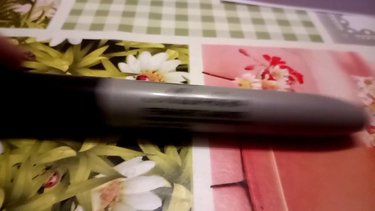 Чёрный маркер