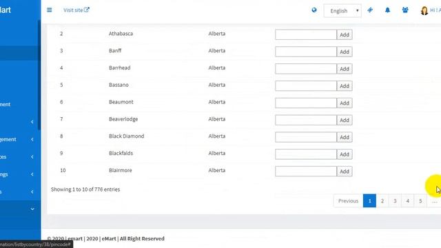 Location Settings emart Laravel Multi Vendor Ecommerce Advanced CMS смотреть онлайн