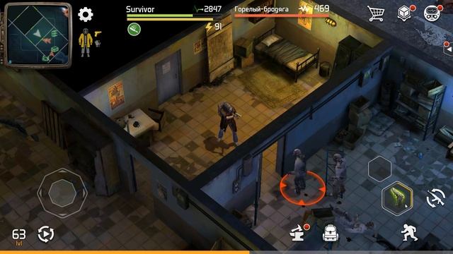 Новый босс ☣ МЕРТВЫЙ СТОРОЖ | Полное прохождение локации СТАРАЯ АЗС | Dawn of Zombies: Survival смотреть онлайн