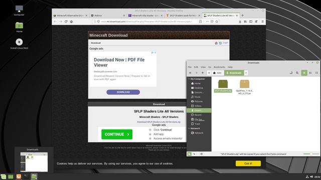 Install Optifine + Shaders in Linux Mint/Basically Any Distro. смотреть онлайн