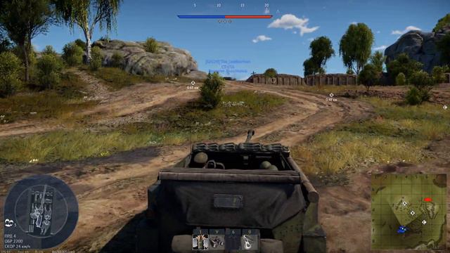 Самый НЕЗАМЕТНЫЙ ТАНК в игре | АСУ-57 War Thunder смотреть онлайн