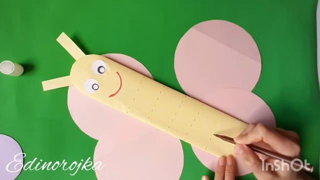 Как сделать бабочку из бумаги? Оригами бабочка. Поделка из бумаги для детей. смотреть онлайн