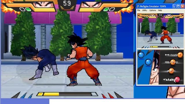 Dragon Ball Kai Ultimate Butouden on No$ZooMeR + problem FIX + Goku(me) VS Vegeta смотреть онлайн