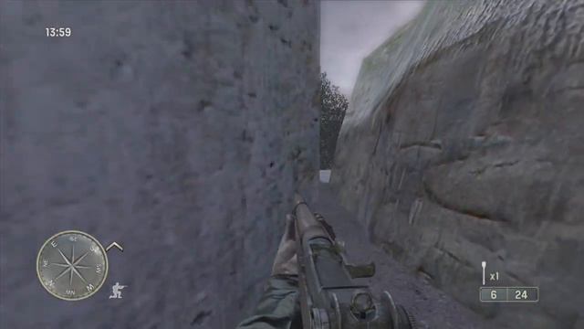 Call of Duty 3 - Holiday Custard - Verdun 1v1v1 смотреть онлайн