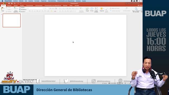 BiblioTV En Vivo 007: American Chemical Society | Optimiza tus presentaciones Powerpoint смотреть онлайн