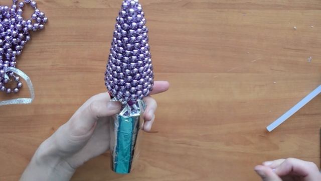 Оригинальная Новогодняя Ёлочка Из Бус Своими Руками! смотреть онлайн