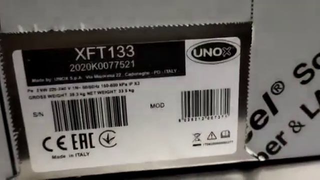 UNOX XFT133 Steam Oven смотреть онлайн