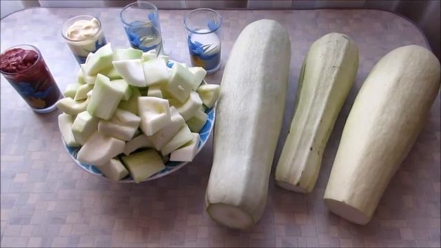 Кабачковая икра как у мамы! Самая вкусная кабачковая икра на зиму. смотреть онлайн