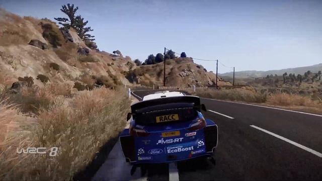 WRC 8 FIA Spain Ford Fiesta RACC смотреть онлайн