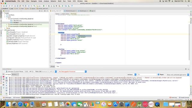 11 Introduction to android data binding with to do app смотреть онлайн