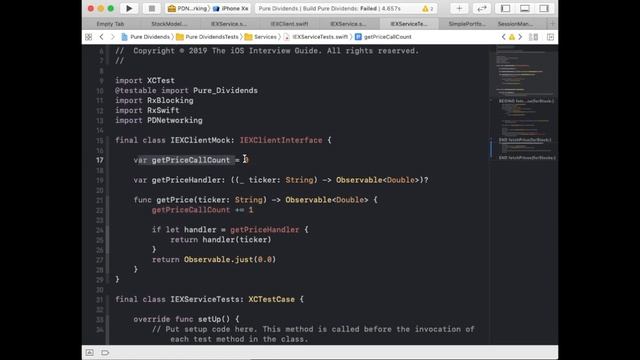 Swift Mock Example смотреть онлайн