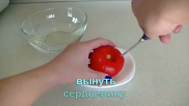 Как почистить ПОМИДОР. смотреть онлайн