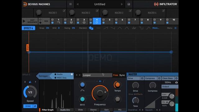 DATABROTH Demos Devious Machines' Infiltrator (no Talking)
