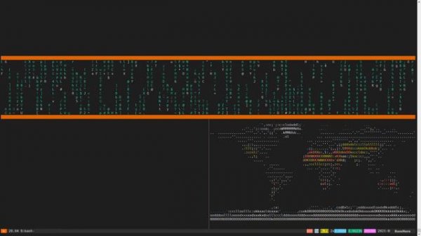 Work Simulation on Linux. 👨🏻💻 Fake Hacker Screen 🔥