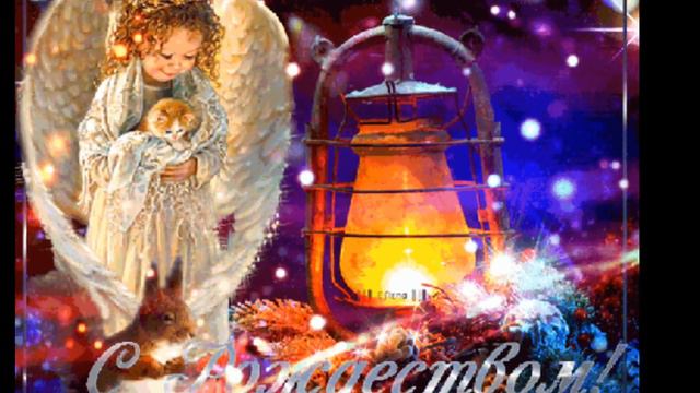 Красивое поздравление с Католическим Рождеством. смотреть онлайн