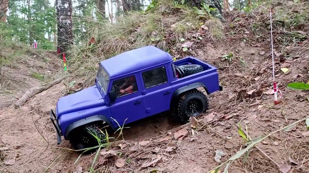 Axial Scx10ii Defender 110 Pickup, заезд класса 1 на MSG Weekend 2023