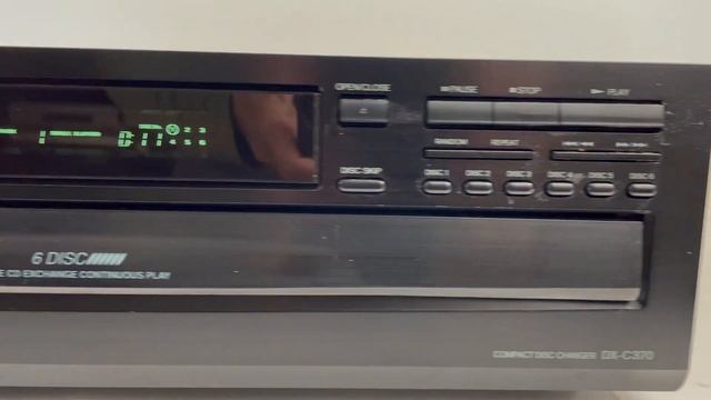 Onkyo DX-C370 6 Disc CD Changer Carousel Rotary Compact Disc Player смотреть онлайн