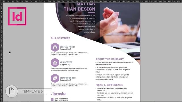 10 FREE InDesign Flyer Templates for Adobe InDesign смотреть онлайн