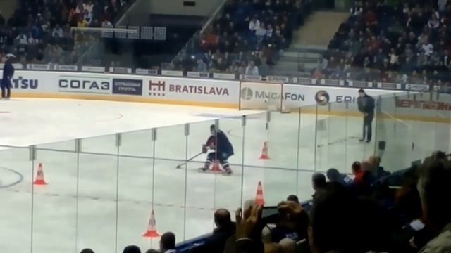 Geoff Platt at Super skills, KHL All Star Game 2014, Bratislava, Slovakia смотреть онлайн