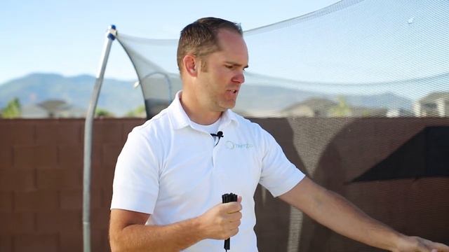 Trampoline Waterpark Heavy Duty Setup Video смотреть онлайн