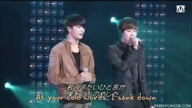 [Eng sub] ZE:A 제국의아이들 (Kwanghee & Hyungsik) - 안녕이라고 말하지마 (Don't Say Goodbye) LIVE смотреть онлайн