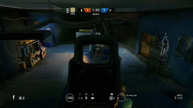 Rainbow six siege "THEME PARK" On the video game "Drug lab" смотреть онлайн